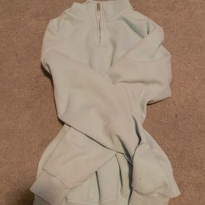 urban outfitters quarter zip up